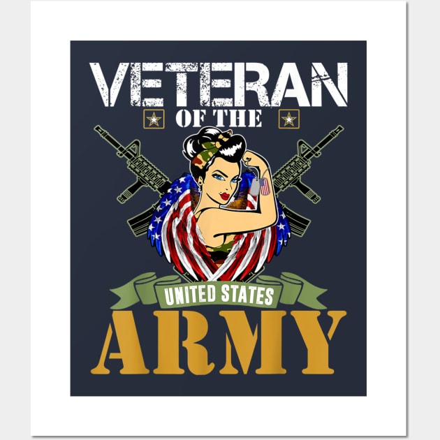 Veteran Of The United States Army Wall Art by Distefano
